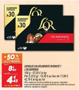 Netto L'OR ESPRESSO offre