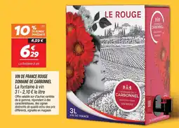 Netto Domaine de Carbonnel Vin de France Rouge offre