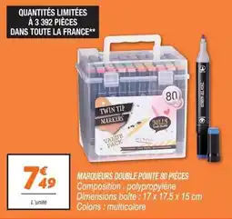 Netto JOLLY Twin Tip Markers offre