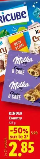 Lidl Milka Choco & Cake offre