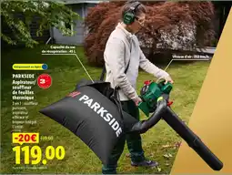 Lidl Parkside aspirateur/souffleur de feuilles thermique offre
