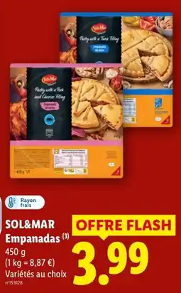 Lidl SOL&MAR Empanadas offre