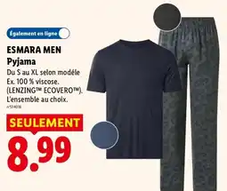 Lidl ESMARA MEN Pyjama offre