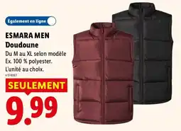 Lidl ESMARA MEN Doudoune offre