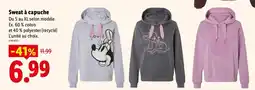 Lidl Sweat à capuche offre
