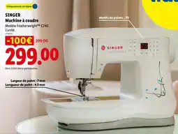 Lidl SINGER Machine à coudre offre