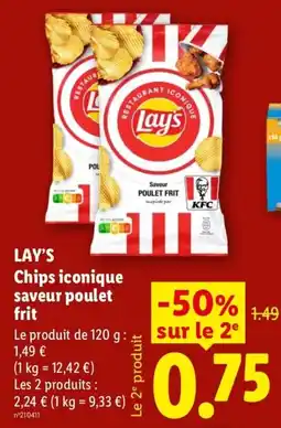 Lidl Lay's Chips iconique offre