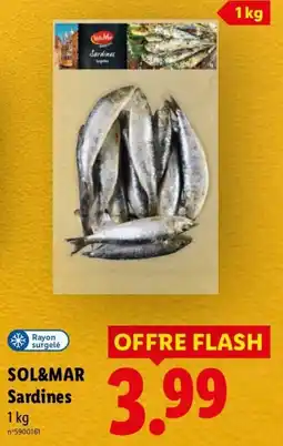 Lidl SOL&MAR Sardines offre