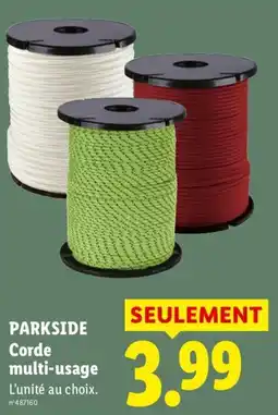 Lidl PARKSIDE Corde multi-usage offre