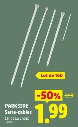 Lidl PARKSIDE Serre-cables offre
