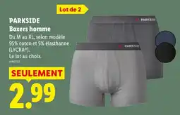 Lidl PARKSIDE Boxers homme offre