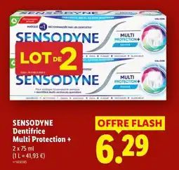 Lidl SENSODYNE Dentifrice Multi Protection + offre