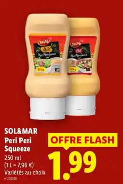 Lidl SOL&MAR Peri Peri Squeeze offre