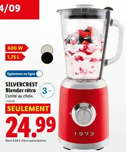 Lidl SILVERCREST Blender rétro offre