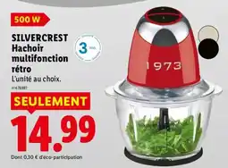 Lidl SILVERCREST Hachoir multifonction rétro offre