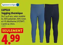 Lidl LUPILU Jegging thermique offre