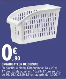 E.Leclerc ORGANISATEUR DE CUISINE offre