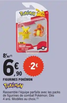 E.Leclerc Pokémon FIGURINES POKÉMON offre