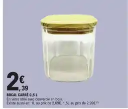 E.Leclerc BOCAL CARRÉ offre