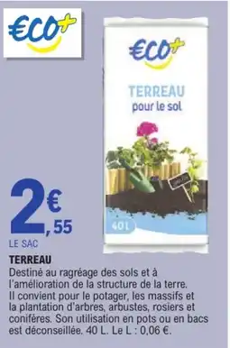 E.Leclerc ECO+ TERREAU offre