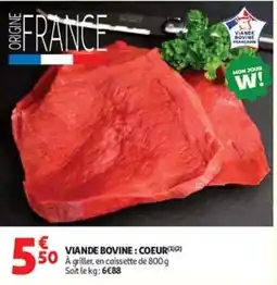Auchan VIande Bovine : COEUR offre