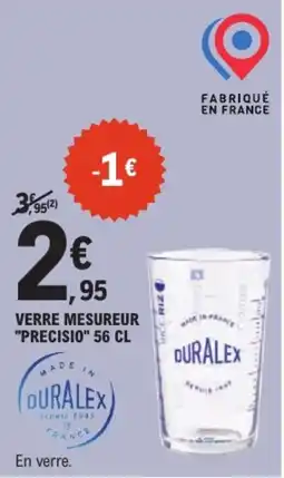 E.Leclerc DURALEX VERRE MESUREUR offre