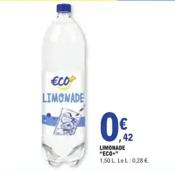 E.Leclerc LIMONADE ECO+ offre