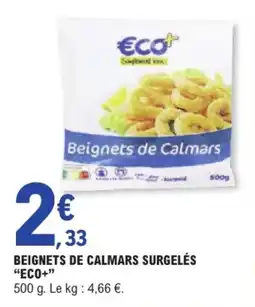 E.Leclerc ECO+ Beignets de Calmars offre
