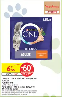 Intermarché Contact PURINA ONE offre