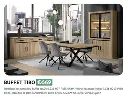 Meubles Crack Buffet tibo offre