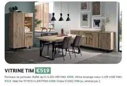 Meubles Crack Vitrine tim offre