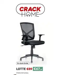 Meubles Crack CRACK HOME LOTTE offre