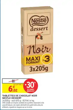 Intermarché Contact Nestlé Dessert offre