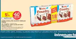 Intermarché Contact Kinder Country offre