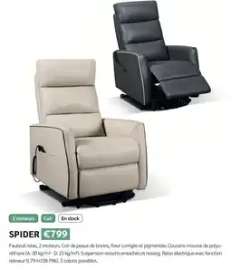 Meubles Crack Spider offre