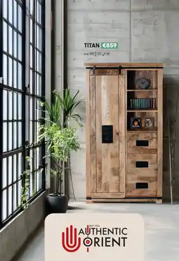 Meubles Crack TITAN AUTHENTIC ORIENT offre