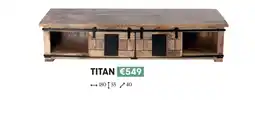 Meubles Crack TITAN offre