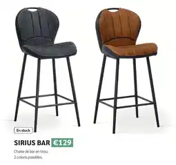 Meubles Crack Sirius bar offre