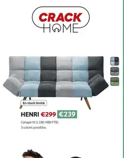 Meubles Crack Crack home henri offre