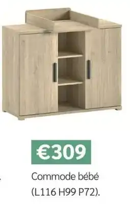 Meubles Crack Commode bébé offre