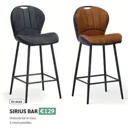 Meubles Crack Sirius bar offre