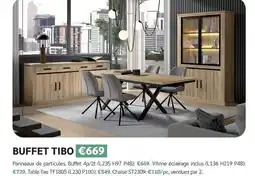Meubles Crack Buffet tibo offre