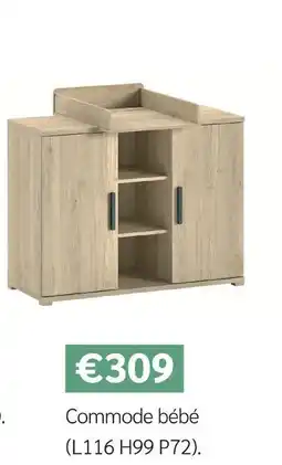Meubles Crack Commode bébé offre