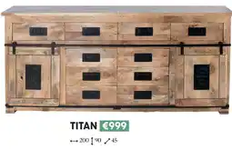 Meubles Crack Titan offre