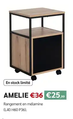 Meubles Crack Amelie offre