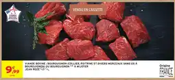 Intermarché Hyper Jean rozé viande bovine bourguignon offre