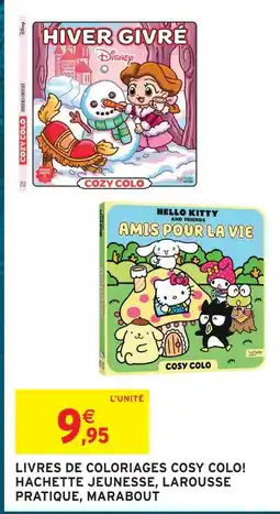 Intermarché Hyper Livres de coloriages cosy colo! offre