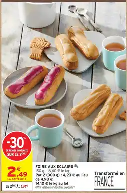 Intermarché Foire aux éclairs offre