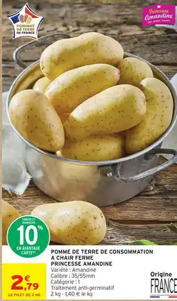 Intermarché Pomme de terre de consommation à chair ferme offre
