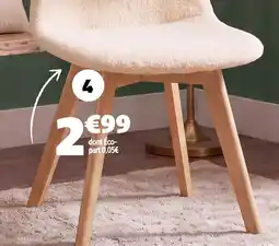 GiFi Housse de chaise bouclettes offre